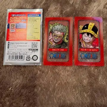 점프 페스타 202 클리어 SLIM 카드 컬렉션 ONE PIECE