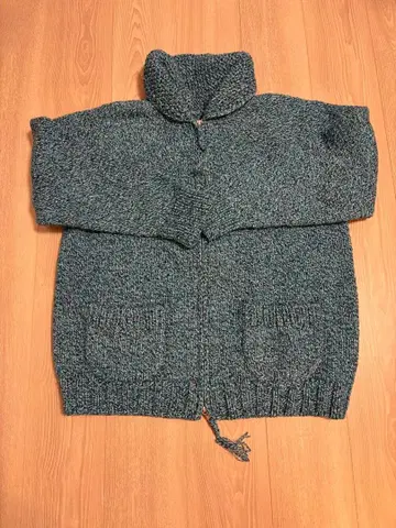 MAATEE & SONS 집업 가디건 캐시미어 혼방