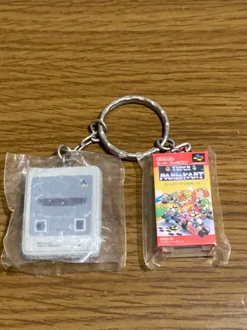 슈퍼 패미컴 마리오 카트 키링