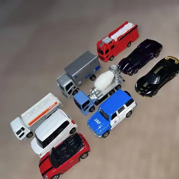 토미카 미니카 세트 다채로운 차량