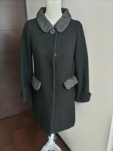 OPAQUE 다크 그레이 코트