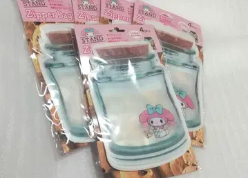 마이멜로디 지퍼백 묶음 판매 산리오