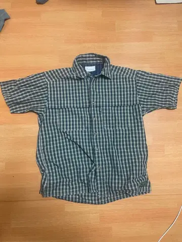 Foxfire 반팔 체크 셔츠