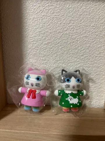 하얀 고양이와 친구들 피규어 컬렉션 Yumi Kitagishi