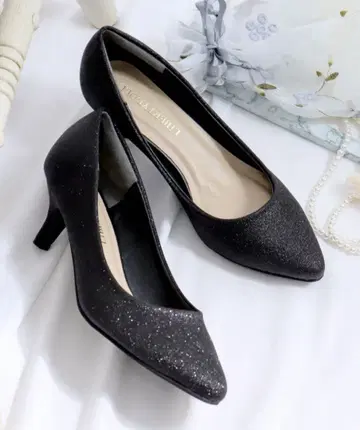 스틸레토 5.5cm 핑힐 슬림 레그 펌프스 LL ( 24.5cm )