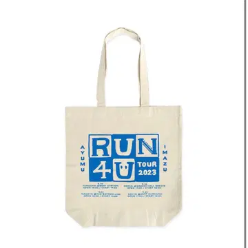 AYUMU IMAZU TOUR 2023 'RUN4U' 토트백