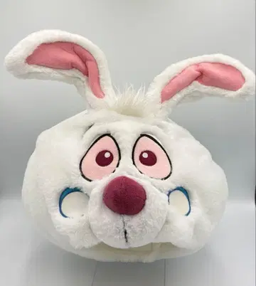 도쿄 디즈니 리조트 이상한 나라의 앨리스 화이트 토끼 팬캡