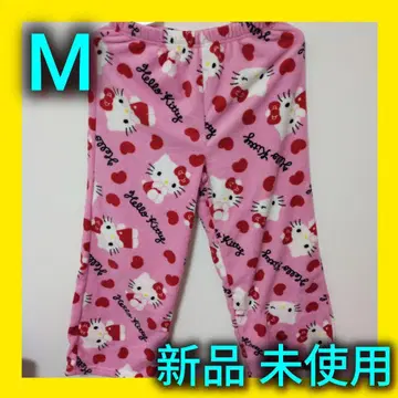 [새상품] 헬로키티 룸웨어 파자마 M 플리스 팬츠 핑크