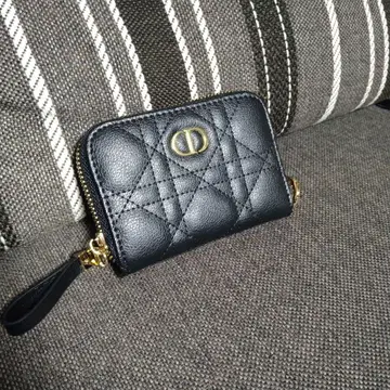 블랙 가죽 코인 케이스