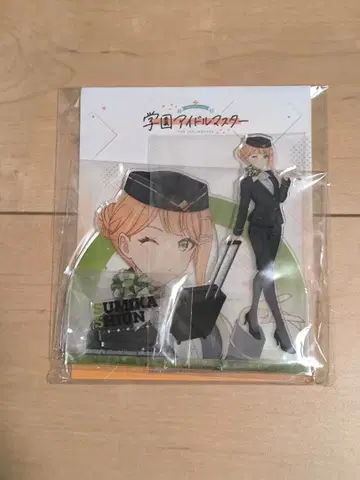 학원 아이돌 마스터 업무 체험 페어 아크릴 스탠드 시운 나츠