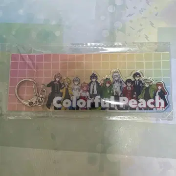 컬러풀 피치 전시회 한정판! 아크릴 키링