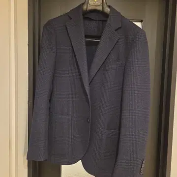 CARLO BARBERA 체크 무늬 자켓