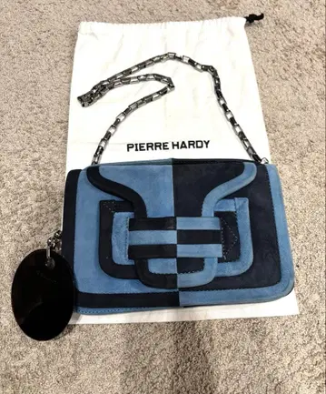 [ PIERRE HARDY ] ALPHA 숄더백 스웨이드