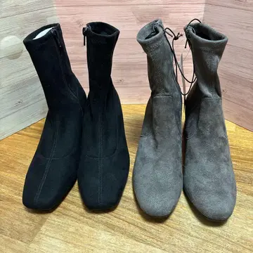 미사용 새상품 지유 숏부츠 2세트