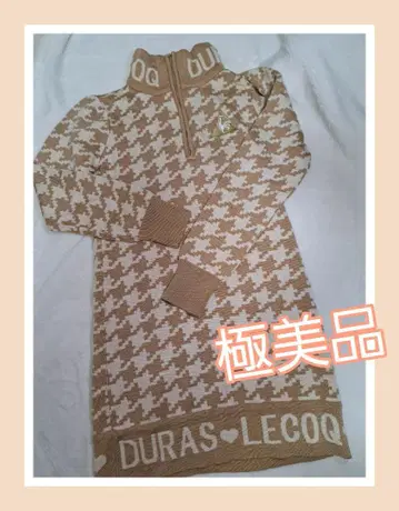 컨디션 최상 골프웨어 DURAS LECOQ 콜라보 원피스