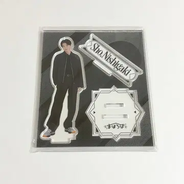 니시가키 타쿠미 서있는 검은색 니시가키 벌스데이 이벤트 아크릴 스탠드