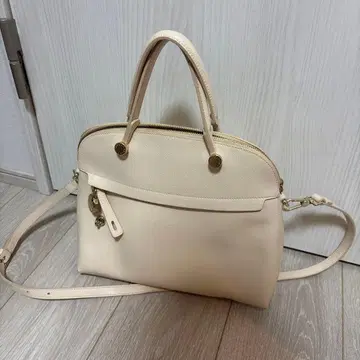 훌라 파이퍼 화이트 아이보리 2WAY 숄더백