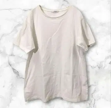 셀리 CELERI A라인 반팔 티셔츠 코튼 무지 화이트