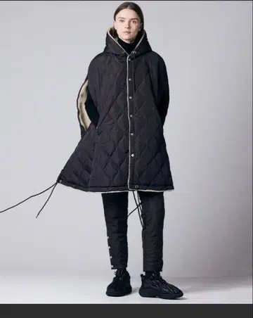 TAION 밀리터리 다운 케이프