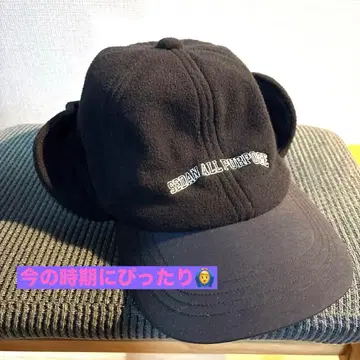 SEDAN ALL-PURPOSE 플리스 캡 귀마개 포함 블랙