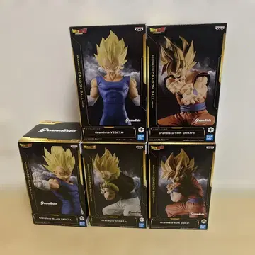 드래곤볼 그란디스타 묶음 판매 5체 세트