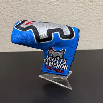 스카티 카메론 커스텀샵 한정판 퍼터 커버 골프헤드커버 파랑