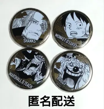 원피스 황금 캔뱃지 컬렉션 루피 샹크스 배기 티치