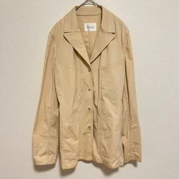 Sninon 베이지 긴팔 셔츠 자켓