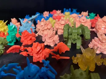 [건담 지우개] 미절단 등/간도란더/스페리얼 드래곤/베타 드래곤