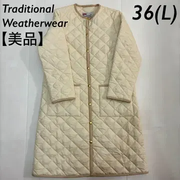 Traditional Weatherwear 퀼팅 자켓 롱
