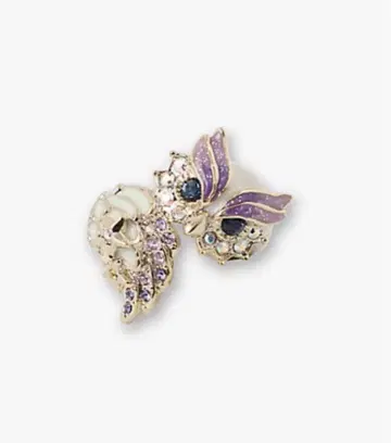 14,300엔 안나수이 올빼미 모티브 반지 L