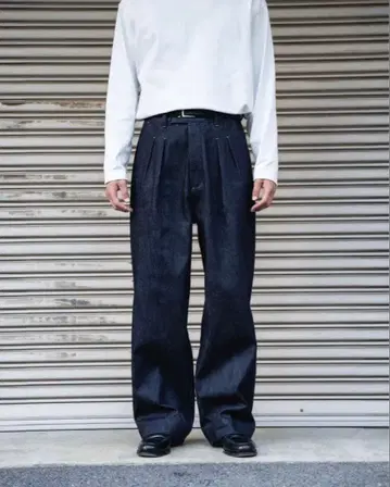 프리미엄 투 턱 데님 B5121