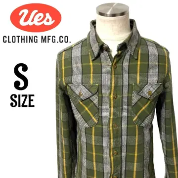 [새상품급] UES (웨스) 선염 헤비 플란넬 셔츠 S 사이즈 1