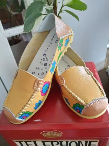 여성용 천연 가죽 펌프스