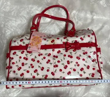 미사용 코케티쉬 티아라 백 체리 패턴