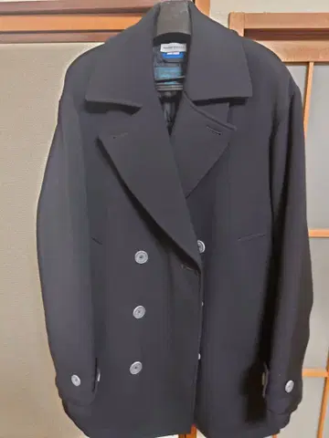 MAISON SPECIAL 블랙 피코트 M 사이즈