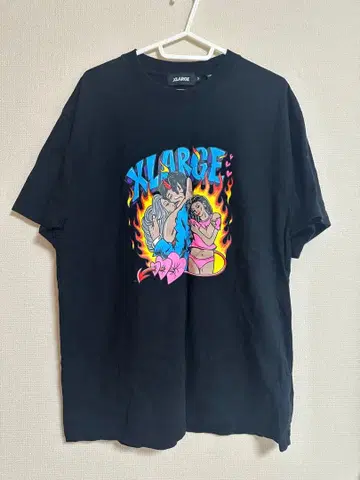 XLARGE 블랙 T셔츠 M