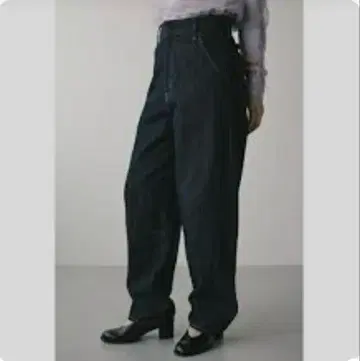 STYLEMIXER 커브라인 데님 S