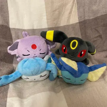 포켓몬 센터 한정판 포켓몬 봉제 인형 부즈 블래키 에브이