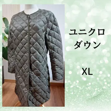유니클로 울트라 라이트 다운 자켓 모스그린 XL