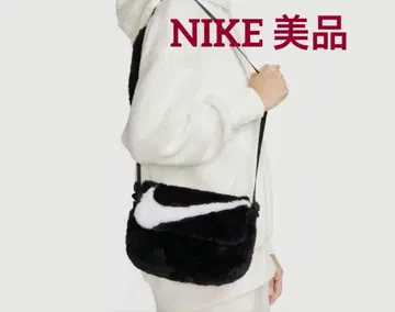 NIKE 나이키 퍼 숄더백 블랙