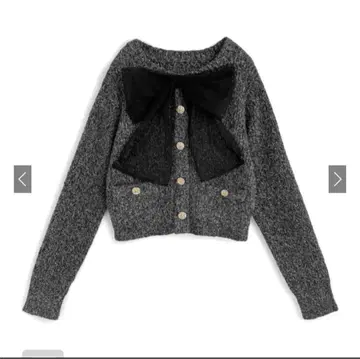 튤 리본 라메 니트탑[lt155]