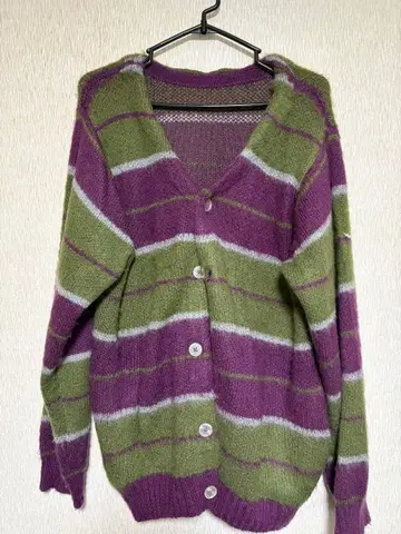 GRL 스트라이프 니트 가디건