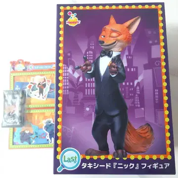 해피 복권 주토피아2 라스트상 턱시도 닉 피규어