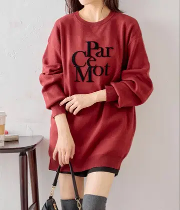 Chico 플로키 로고 루즈 니트