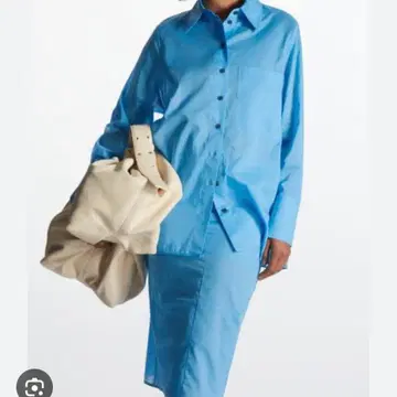 COS 셔츠 스커트 셋업