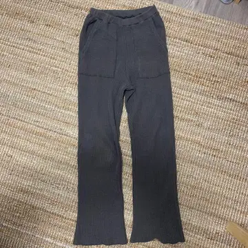 [ 즉시 발송 가능! ] RHC 차콜 그레이 와플 플레어 팬츠