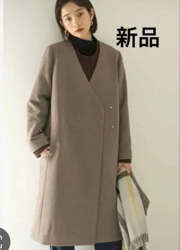 미사용 새상품 KBF 노카라 코트