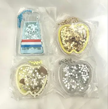 닛코리노 해피니스 홀로그램 아크릴 키링 4종 세트