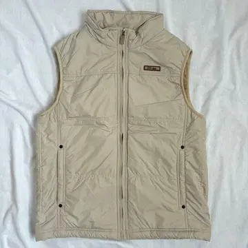 [ 새상품급 ] 남성용 기모 베스트 하이넥 M 아이보리 빈티지